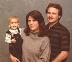 Eric, Chris and Michael Morton circa 1985